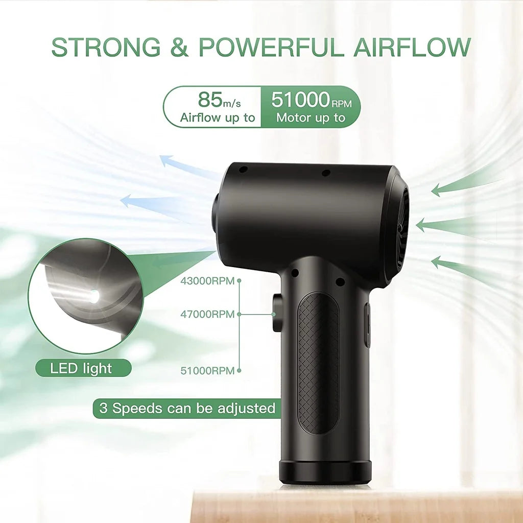 Soplador de Aire Portátil para Teclados y PC